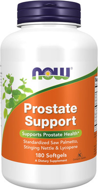 Now Foods Supplements, Prostate Support, Prostate Support, With Standardized Saw Palmetto, Stinging Nettle & Lycopene, 90 Softgels
