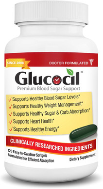 Glucocil  Premium Blood Sugar Support - Over 2 Million Bottles Sold - Supports The 3 Essentials For Healthy Blood Sugar - Since 2008, With Berberine, Proprietary Mulberry Leaf, And More