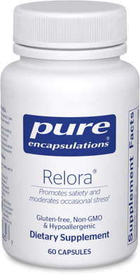 Pure Encapsulations Relora | Hypoallergenic Supplement Promotes Healthy Cortisol And Dhea Production And Moderates Occasional Stress | 60 Capsules