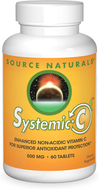 Source Naturals Systemic C, 500Mg - 60 Tablet