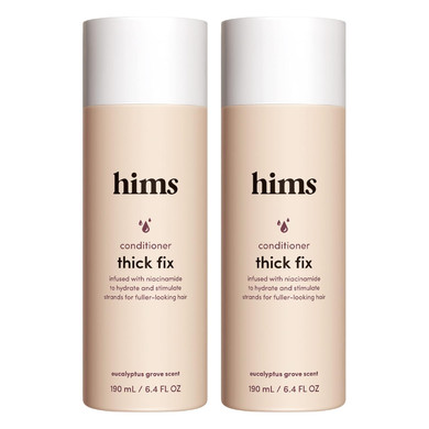 Hims Thick Fix Conditioner With Niacinamide, Locks In Moisture And Boosts Appearance Of Thicker Fuller Hair, 2 Pack, 6.4Oz