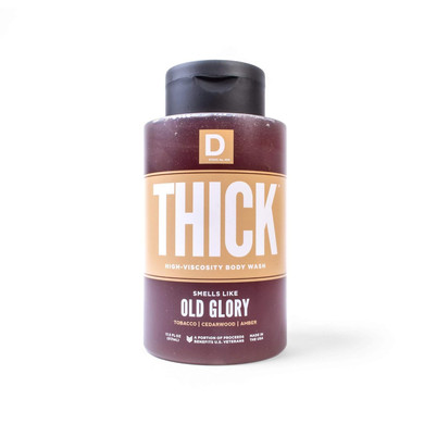 Duke Cannon Thick High-Viscosity Body Wash - Old Glory Scent, 17.5Oz - 3X Thicker, Plant-Based, Mineral-Enriched Body Wash For Men With Notes Of Tobacco, Cedarwood, And Amber
