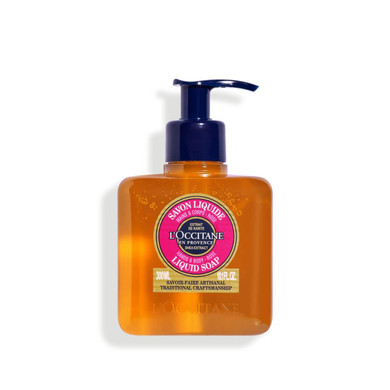 L'Occitane Shea Hands &-Body Liquid Soap: Refreshing Citrusy Aroma, Relaxing Lavender, Delicate Rose, Cleanse, Infused With Softening And Moisturizing Shea Extract, Artisanal Soap, 10.1 Fl. Oz