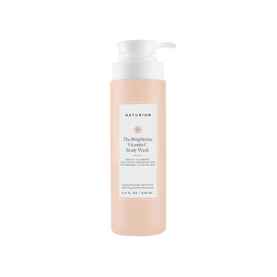 Naturium The Brightener Vitamin C Body Wash, Gentle Cleanser For Smoother-Looking Skin, Removes Dirt, Oil & Other Impurities, 16.9 Oz