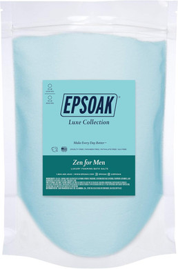 Zen For Men Foaming Bath Salts - 19 Lb. Bulk Bag By San Francisco Salt Company - New Packaging
