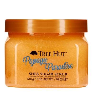 Tree Hut Papaya Paradise Shea Sugar Scrub, 18 Oz, Ultra Hydrating And Exfoliating Scrub For Nourishing Essential Body Care