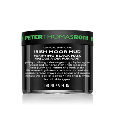 Peter Thomas Roth | Irish Moor Mud Purifying Black Mask | Decongesting Facial Mask, Helps Reduce The Look Of Pores, Fine Lines And Wrinkles 5 Fl Oz (Pack Of 1)