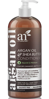 Artnaturals Argan Oil Hair Conditioner - (16 Fl Oz / 473Ml) - Sulfate Free - Treatment For Damaged And Dry Hair - For All Hair Types - Safe For Color Treated Hair