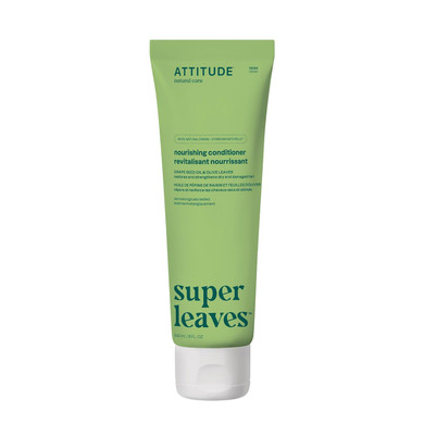 Attitude Clarifying Hair Conditioner, Restores Shine, Naturally Derived Ingredients, Vegan Detangler, Dermatologically Tested, Lemon Leaves And White Tea, 8 Fl Oz