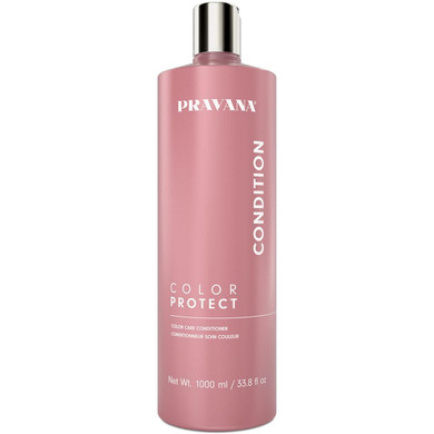 Pravana Color Protect Color Care Conditioner | Maintains Vibrant Color & Prevents Fading | For Color-Treated Hair | Enriched To Improve Manageability & Strength