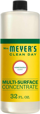 Mrs. Meyer'S Clean Day Multi-Surface Cleaner Concentrate, Use To Clean Floors, Tile, Counters, Honeysuckle, 32 Fl. Oz