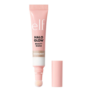 E.L.F. Halo Glow Highlight Beauty Wand, Liquid Highlighter Wand For Luminous, Glowing Skin, Buildable Formula, Vegan & Cruelty-Free, Liquid Gold