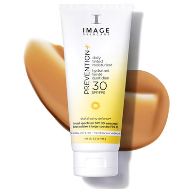 Image Skincare, Prevention+ Daily Tinted Moisturizer Spf 30 Sunscreen, No White Cast, 3.2Oz