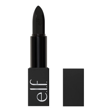 E.L.F. O Face Satin Lipstick, Richly Pigmented, Nourishing & Long-Lasting Creamy Lipstick, Infused With Jojoba, Vegan & Cruelty-Free, All Night
