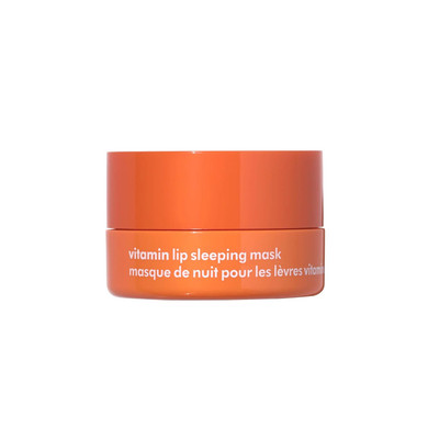The Face Shop Vitamin C Lip Sleeping Mask - Smooths & Softens Dry Lips - Hydrating Lip Mask, Lip Balm, Lip Treatment, Lip Moisturizer - Overnight Lip Care For Lush Lips - Korean Skin Care