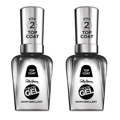 Sally Hansen Miracle Gelã¢Â, Clear Top Coat 101, Long Lasting, Gel-Like Formula, No Uv Lamp Needed, Clear Nail Polish