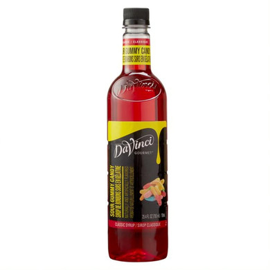 Davinci Gourmet Sour Gummy Syrup, 25.4 Fluid Ounce (Pack Of 1)