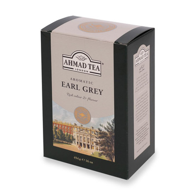 Ahmad Tea Black Tea, Barooti Assam Loose Leaf, 454G - Caffeinated & Sugar-Free