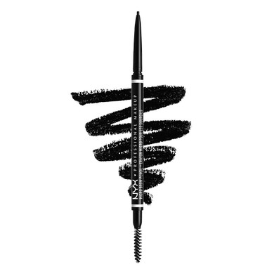 Nyx Professional Makeup Micro Brow Pencil, Eyebrow Pencil - Black08 Black1 Count (Pack Of 1)