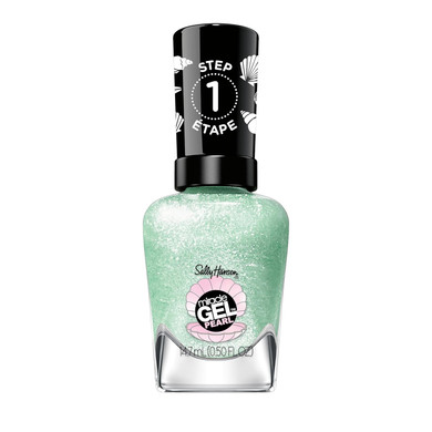 Sally Hansen Miracle Gelã¢Â, Pearls Under The Sea, Long Lasting, Gel-Like Formula, No Uv Lamp Needed, Green Nail Polish