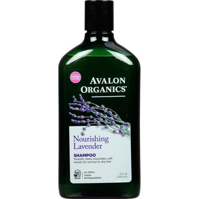 Avalon Organics Revitalizing Lavender Shampoo, For Smooth, Shiny, Touchably Soft Hair For Normal To Dry Hair, 11 Fluid Ounces