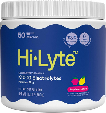 Hi-Lyte Electrolyte Replacement Capsules & Keto K1000, Unflavored And Raspberrry Lemon
