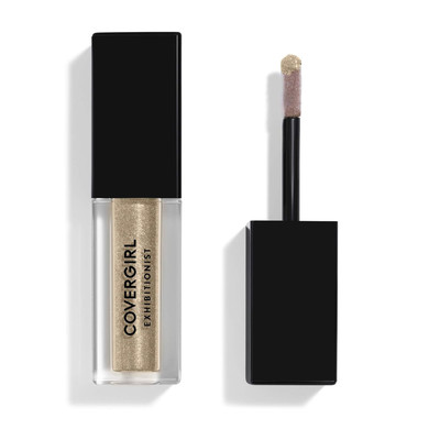 Covergirl Exhibitionist Liquid Glitter Eyeshadow, Shimmer Eyeshadow, 0.13 Fl Oz ,Eyeshadow, Eyeshadow Makeup, Liquid Eyeshadow, Smooth, Lightweight, Quick Dryflashing Lights0.13 Ounce (Pack Of 1)