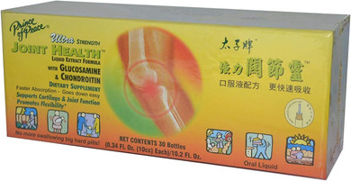 Prince Of Peace Ultra Joint Health Liquid Extract, 30 Bottles, 0.34 Fl. Oz. Each  Glucosamine Supplement For Joint Health  Liquid Formula  Supports Joint Function & Flexibility