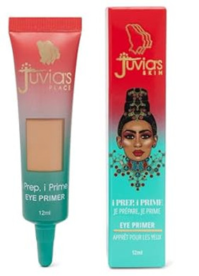 Juvia'S Place I Prep, I Prime Eyeshadow Primer - Cream Base Eye Primer, No Crease Eyeshadow Primer, Eye Makeup Addition, Primer Intensifying Glitter, Matte, Shimmer Or Metallic Eyeshadow (Medium)Medium