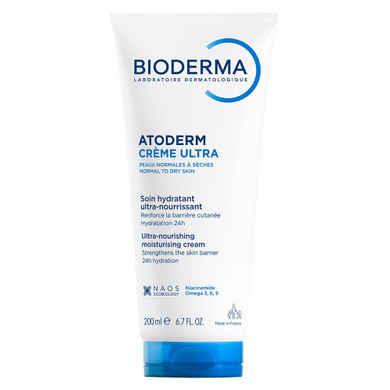 Bioderma Atoderm Crã¨Me Ultra Utra-Nourishing Moisturising Cream 200Ml