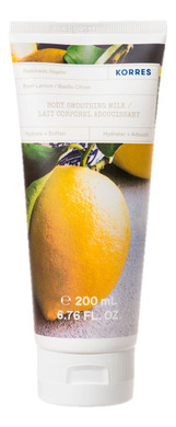 Korres Body Milk Basil Lemon 200Ml