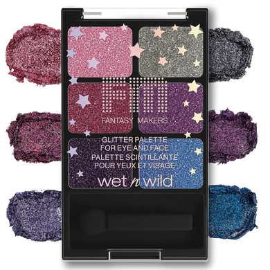Wet N Wild Fantasy Makers Halloween Glitter Eyeshadow Palette Rest In Pinkrest In Pink1 Count (Pack Of 1)