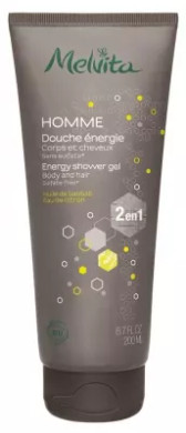 Melvita Men 2 In 1 Energy Shower Gel 200Ml
