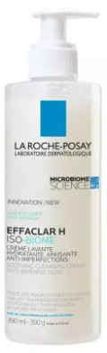 La Roche-Posay Effaclar H Iso-Biome Soothing Moisturising Cleansing Cream 390Ml