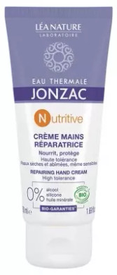Eau De Jonzac Nutritive Repairing Hand Cream Organic 50Ml
