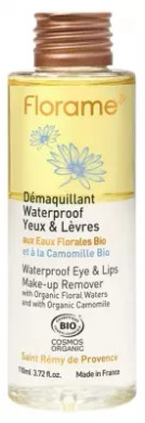 Florame Organic Waterproof Eye And Lips Makeup Remover 110Ml