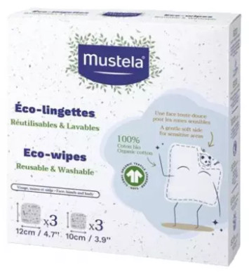 Mustela Eco-Wipes Refill 6 Wipes