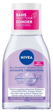 Nivea Soothing Micellar Water For Sensitive Skin 100 Ml