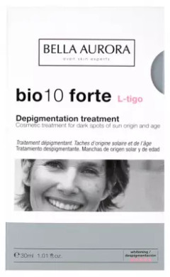 Bella Aurora 10 Forte Depigmenting Treatment L-Tigo Organic 30 Ml