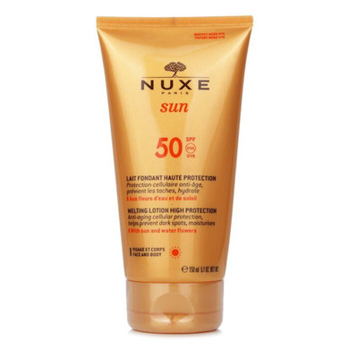 Nuxe Sun Melting Lotion High Protection Face And Body Spf50 150Ml