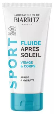 Laboratoires De Biarritz Sport After-Sun Fluid Face And Body Organic 50Ml