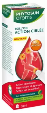 Phytosun Arã´Ms Targeted Action Roll-On With Essential Oils Warming Effect 50 Ml