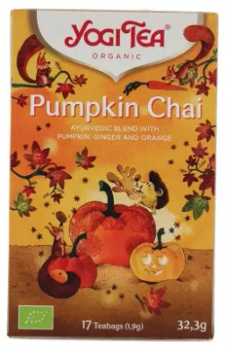 Yogi Tea Pumpkin Chaã¯ Organic 17 Sachets
