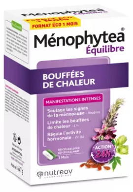Nutreov Mã©Nophytea Balance Hot Flushes 120 Caspules