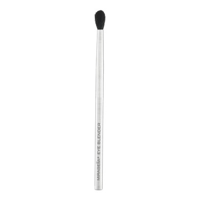 Mirabella Eye Blender Brush - Professional & Premium Makeup Beauty Brushes - Natural & Cruelty-Free Synthetic Bristles, Hand-Sculpted Brushed Aluminum Luxury Cosmetic Make Up BrushEyeshadow Brush II