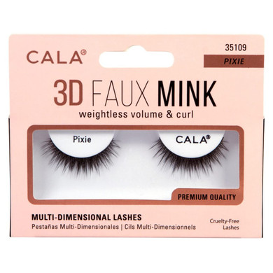 3D Faux Mink Lashes: Pixie