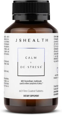Jshealth Calm + Destress Supplement - 60 Capsules