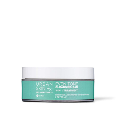 Urban Skin Rxã¢Â® Even Tone Cleansing Bar | 3-In-1 Daily Cleanser, Exfoliator, And Brightening Mask Helps Diminish Dark Spots, Formulated With Kojic Acid, Azelaic Acid, And Niacinamide | 2.0 Oz