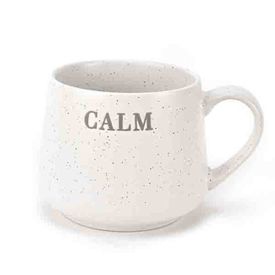 Serenity De-Bossed Mug "Calm