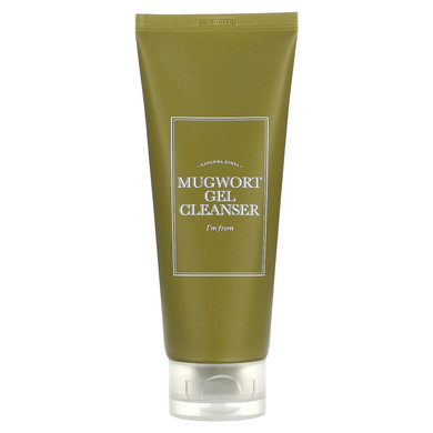 I'M From] Mugwort Gel Cleanser 150Ml, Mugwort Extract 60%, Calming, Soothing, Micro Cleansing